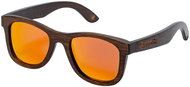 Meatfly Bamboo, Dark Orange - Sunglasses