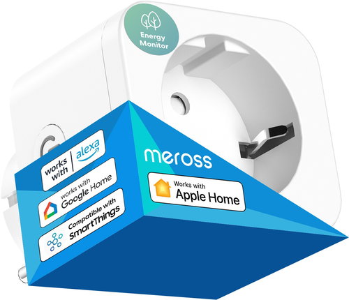 Meross Smart Wi-Fi Plug with Energy Monitor - Okos konnektor - Fő fotó