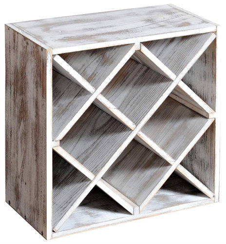 Kesper Wine rack Vintage white - Wine Stand - Main image