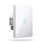 Meross UK/EU Smart WiFi Wall Switch White - 1 Gang  - Prepínač