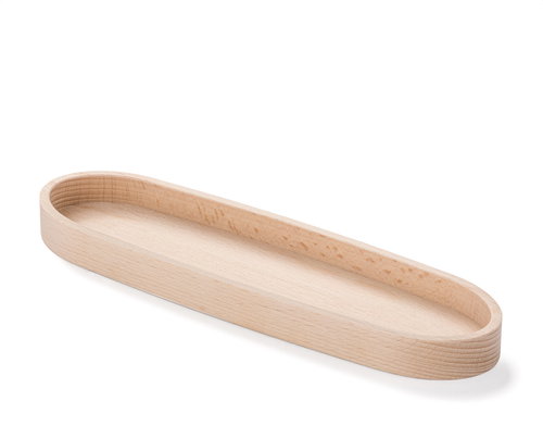 METRIE Elora-9025 Wooden bowl, solid wood, size 250 × 70 mm - Small Bowl - Main image