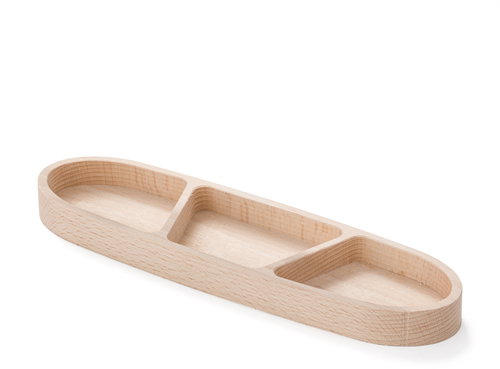 METRIE Elora-3225 Wooden bowl, solid wood, size 250 × 70 mm - Small Bowl - Main image