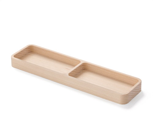 METRIE Kvida-1126 Wooden bowl, solid wood, size 260 × 70 mm - Small Bowl - Main image