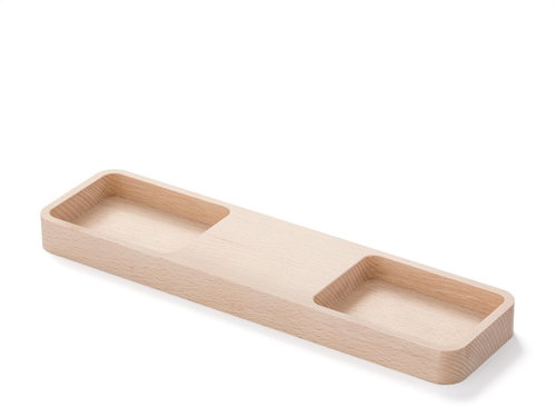 METRIE Kvida-1126S Wooden bowl, solid wood, size 260 × 70 mm - Small Bowl - Main image