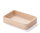 Kvida-9010 Wooden bowl, solid wood, size 100 × 70 mm