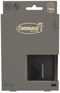 3M Command™ Decor malý kovový háček DCR01MB-EU, matný černý, 1 háček + 6 pásků - Bathroom Hook