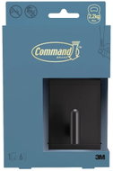 3M Command™ Decor velký kovový koupel. háček na ručník DCRB02MB-EU, matný černý, 1 háček + 6 pásků - Bathroom Hook