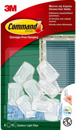 3M 17017CLR Command™ Outdoor Light - Öntapadós akasztó - Fő fotó