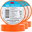 Tape Temflex 165, size 15 mm x 10 m x 0,15 mm, colour orange, 3 pcs