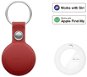 MiLi MiTag – smart lokátor s koženou klíčenkou, červená - Bluetooth lokalizační čip