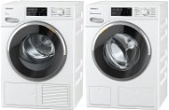 MIELE WWI 860 + MIELE TWJ 660 WP - Washer Dryer Set