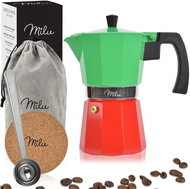 Milu Italian Moka teapot for 6 cups - Moka Pot