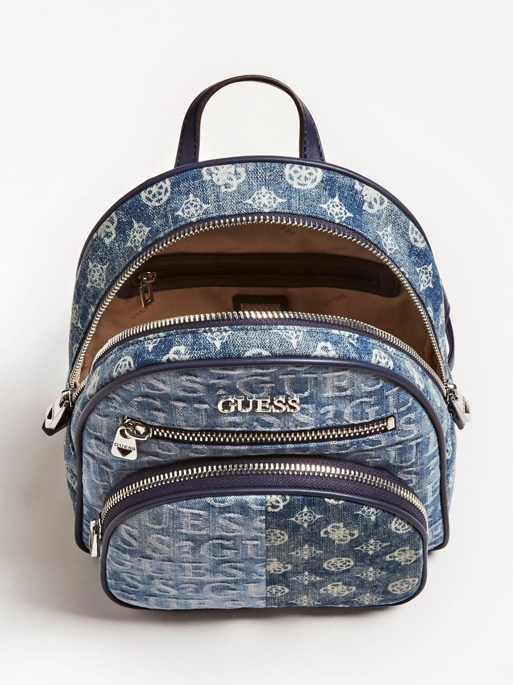 GUESS New Vibe Backpack Mini Denim Backpack Alza.cz