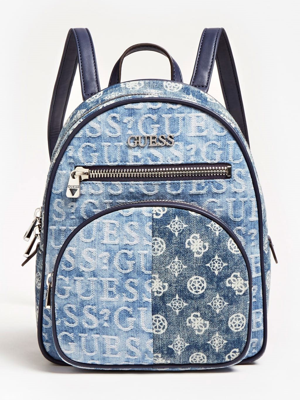 Guess denim mini discount backpack