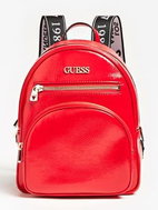 GUESS New Vibe Patent Backpack - Red - Backpack