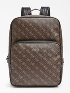 GUESS Vezzola 4g Logo Backpack - Brown - Backpack