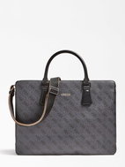GUESS Vezzola 4g Logo Messenger Bag - Black - Carryall