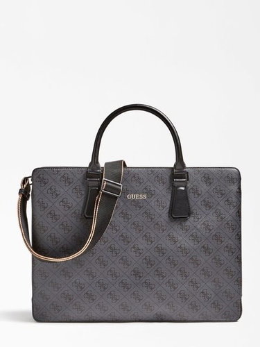 GUESS Vezzola 4g Logo Messenger Bag - Black - Carryall - Main image