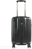 GUESS Cathleen Logo Print Trolley - Coal - Suitcase