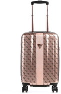 GUESS Cathleen Logo Print Trolley - Rose Gold - Suitcase
