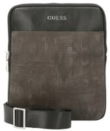 GUESS Flat Crossbody - Grey - Carryall