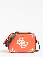 GUESS Maxi Logo Print GUESS Orange Multi - Handbag