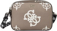 GUESS Maxi Logo Print GUESS Taupe Multi - Handbag