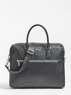 GUESS Scala Crossbody Messenger Bag - Black - Carryall