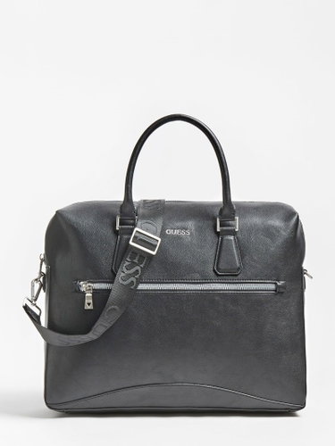 GUESS Scala Crossbody Messenger Bag - Black - Carryall - Main image