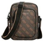 GUESS Vezzola 4g Logo Crossbody Bag - Brown - Carryall