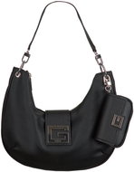 GUESS Brightside Large Hobo Bag - Black - Handbag