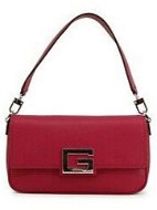 GUESS Brightside Shoulder Bag - Red - Handbag