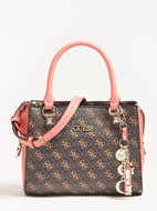 GUESS Camy 4g Logo Mini Handbag - Brown Multi - Handbag