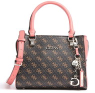 GUESS Camy 4g Logo Mini Handbag -Cinnamon Multi - Handbag