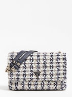 GUESS Cessily Tweed GUESS White - Handbag