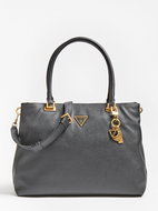 GUESS Destiny Strap Shoulder Bag - Black - Handbag