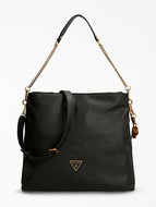 GUESS Destiny Strap Shoulder Bag - Black - Handbag