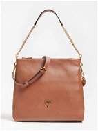 GUESS Destiny Strap Shoulder Bag - Cognac - Handbag
