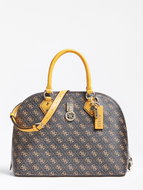 GUESS Jensen 4g Logo Maxi Handbag - Brown - Handbag