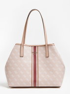 GUESS Vikky 4g Logo All Over Shopper - Rose - Handbag