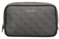 GUESS Vezzola 4g Logo Vanity Bag - Black - Make-up Bag - Main image