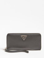 GUESS Becca Long Zipper Pull Wallet - Black - Wallet