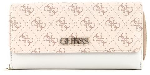 GUESS Camy 4g Logo Color-Block Wallet - Blush Multi - Wallet - Main image