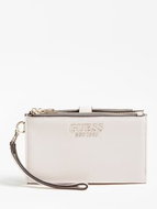 GUESS G Chain Long Zipper Pull Organizer - Stone - Wallet