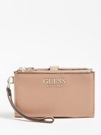 GUESS G Chain Long Zipper Pull Organizer - Tan - Wallet