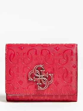 GUESS Chic Shine Mini Wallet Berry Wallet Alza.cz