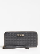 GUESS Matrix Quilted Wallet - Black - Wallet