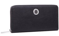TOMMY HILFIGER The Core Large Zip-Around Wallet AW0AW08489 Black - Wallet