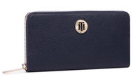 TOMMY HILFIGER The Core Large Zip-Around Wallet AW0AW08489 Navy Blue - Wallet