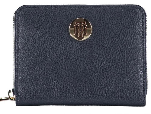 TOMMY HILFIGER The Core Zip-Around Wallet AM0AM08490 Navy Blue - Wallet - Main image